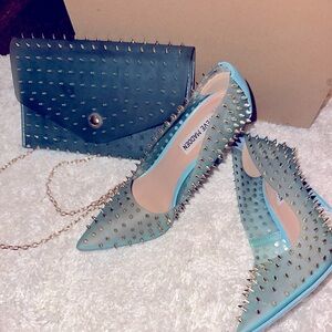 Steve Madden Studded heels & Purse